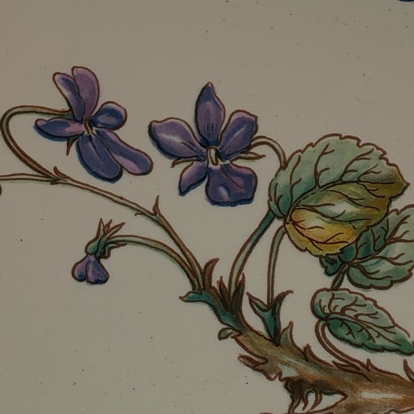 Villeroy & Bach Violet Botanical Serving Platter - Picture 5 of 6
